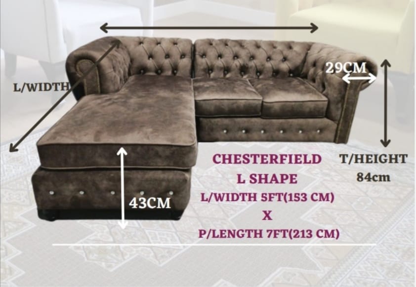 Product: CHESTERFIELD L SHAPE