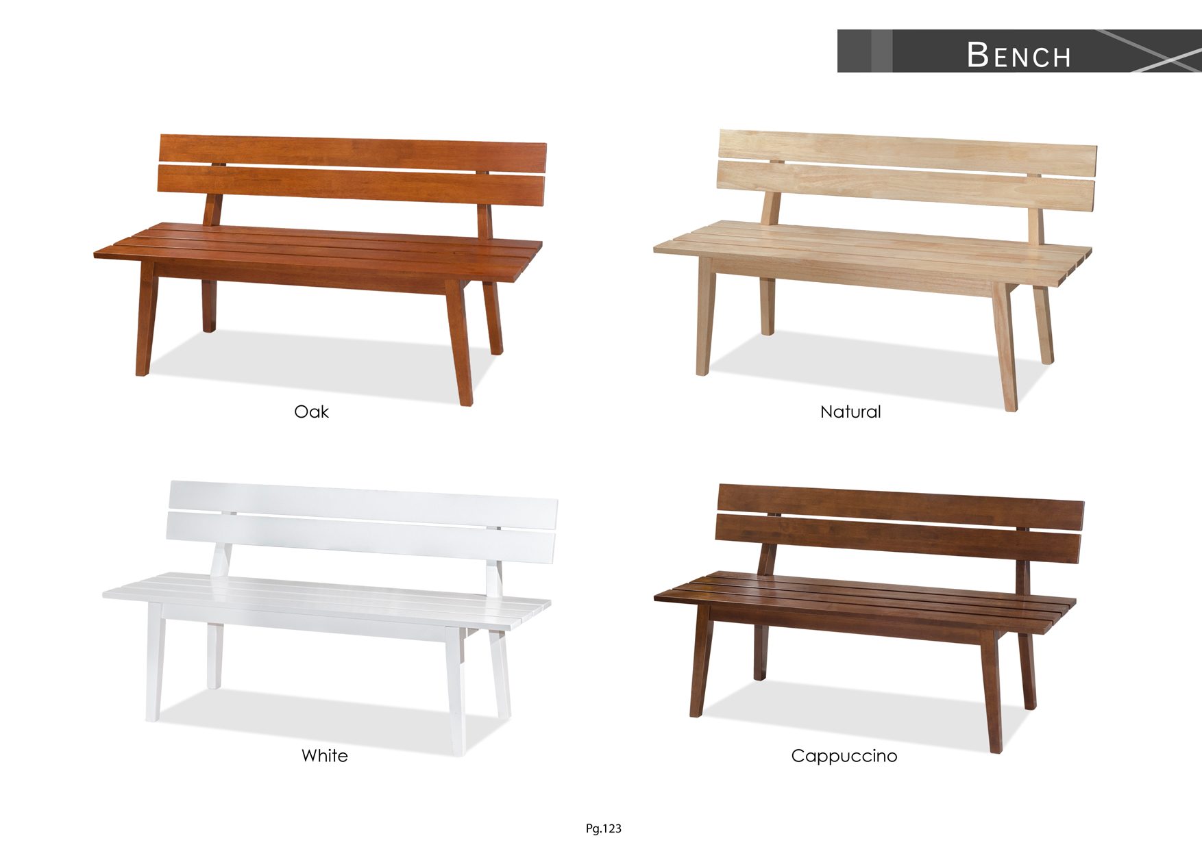 Product: PG123. MELODY BENCH