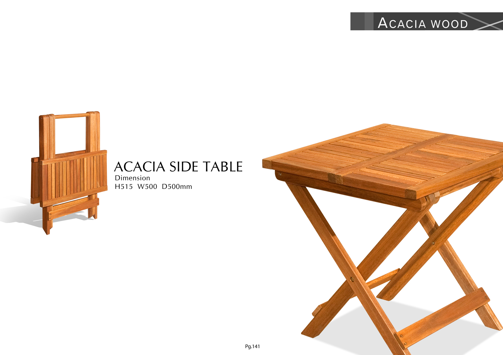 Product: PG141. ACACIA SIDE TABLE