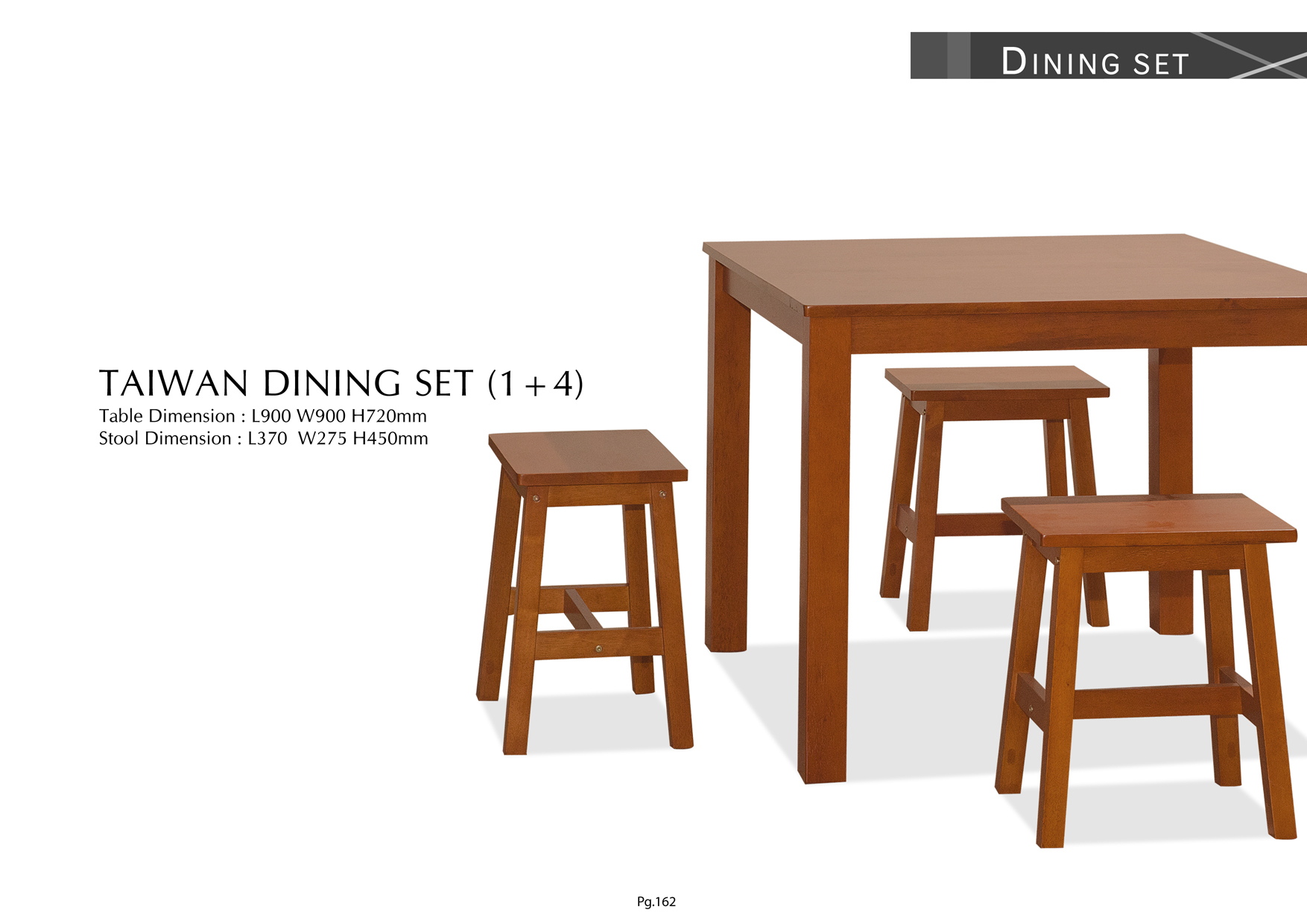 Product: PG162. TAIWAN DINING SET