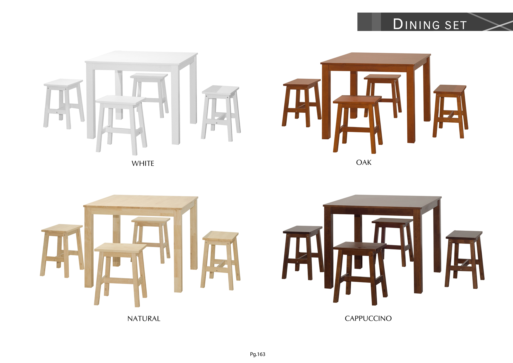 Product: PG163. TAIWAN DINING SET