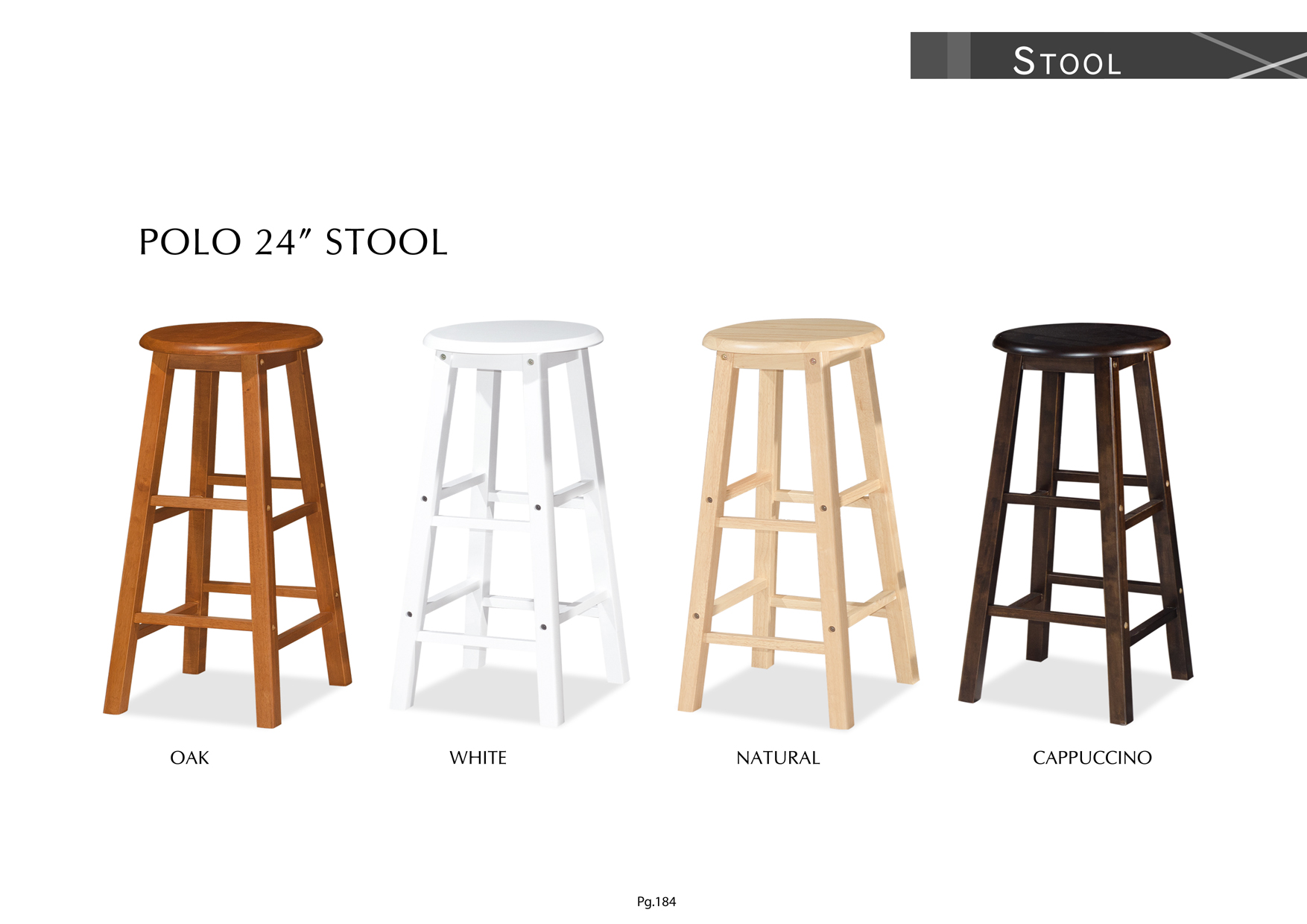 Product: PG184. POLO 24 STOOL