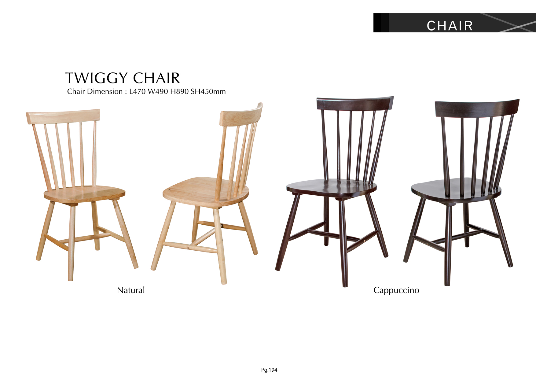 Product: PG194. TWIGGY CHAIR