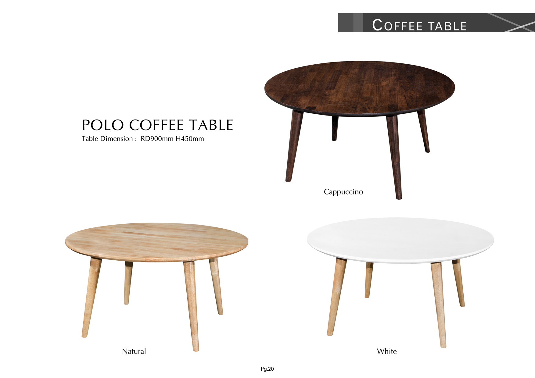 Product: PG20. POLO COFFEE TABLE