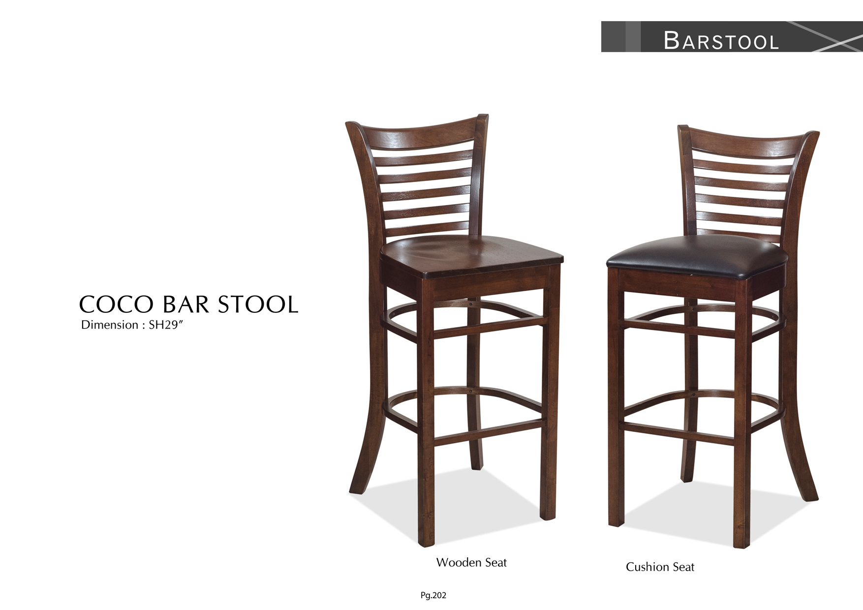 Product: PG202. COCO BAR STOOL