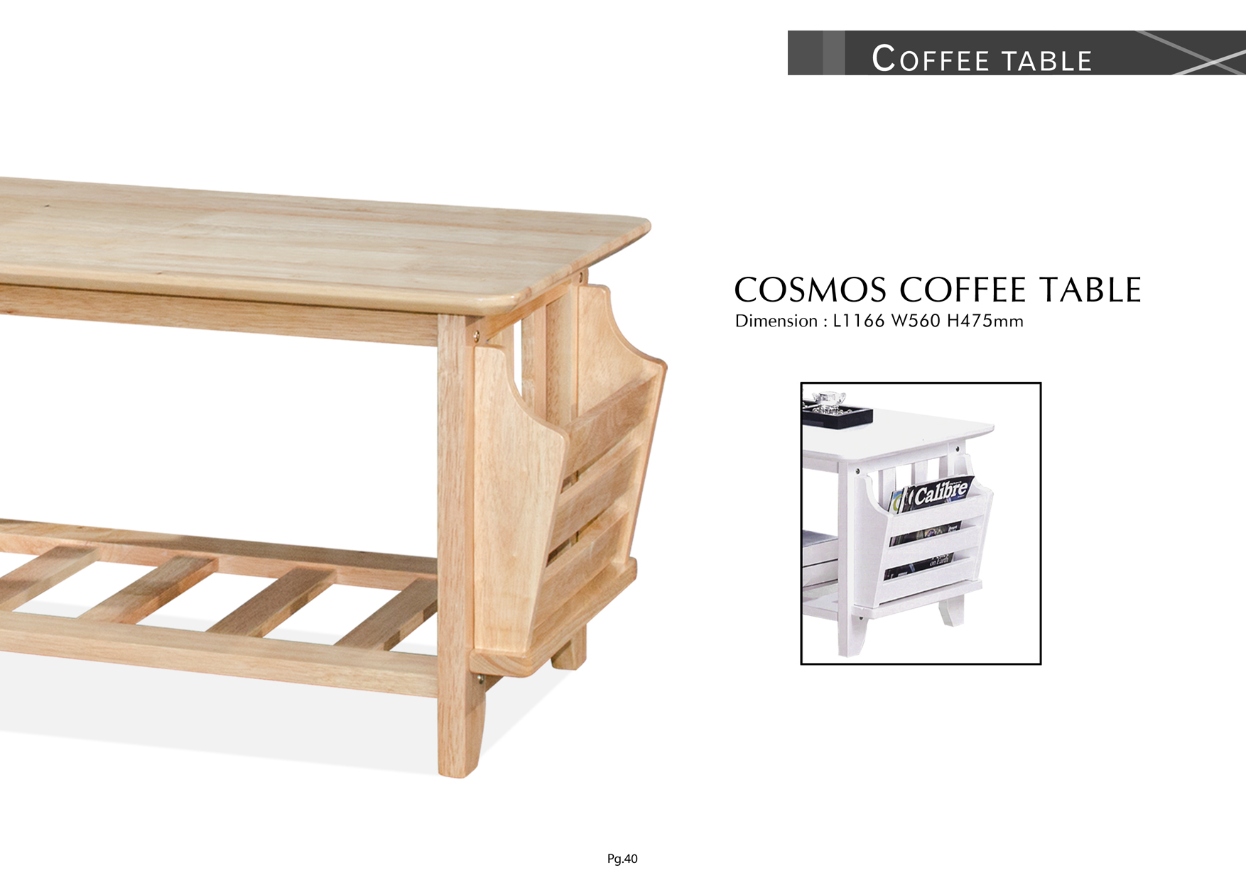 Product: PG40. COSMOS COFFEE TABLE