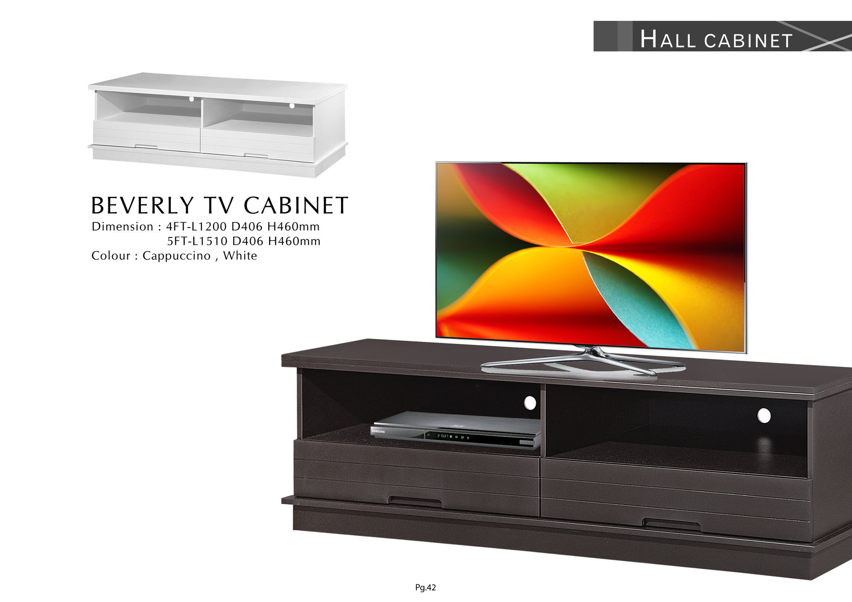 Product: PG42. BEVERLY TV CABINET