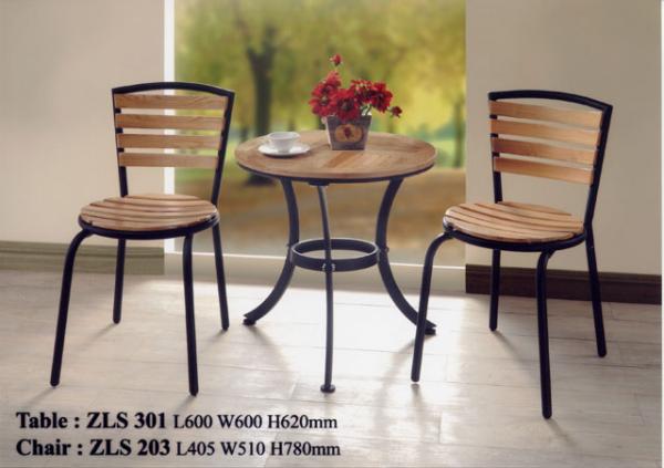 Product: ZLS 301 TABLE, ZLS 203 CHAIR