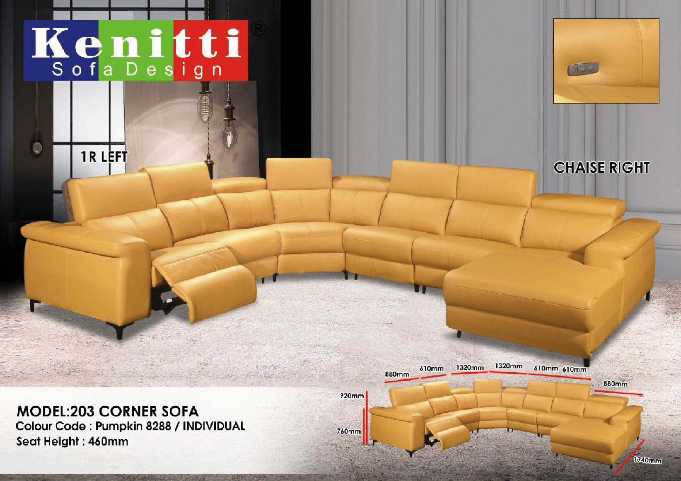203 Corner Sofa
